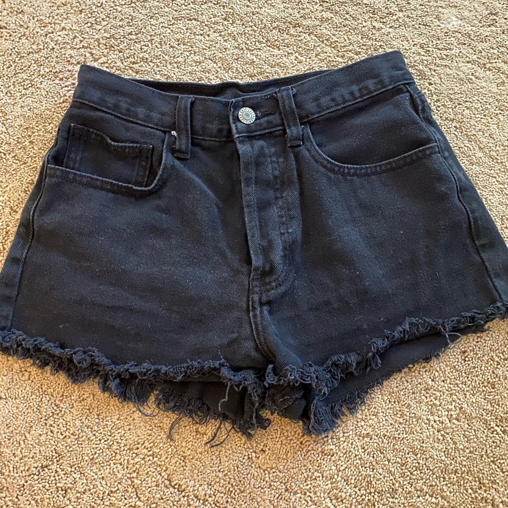 brandy melville denim shorts RARE